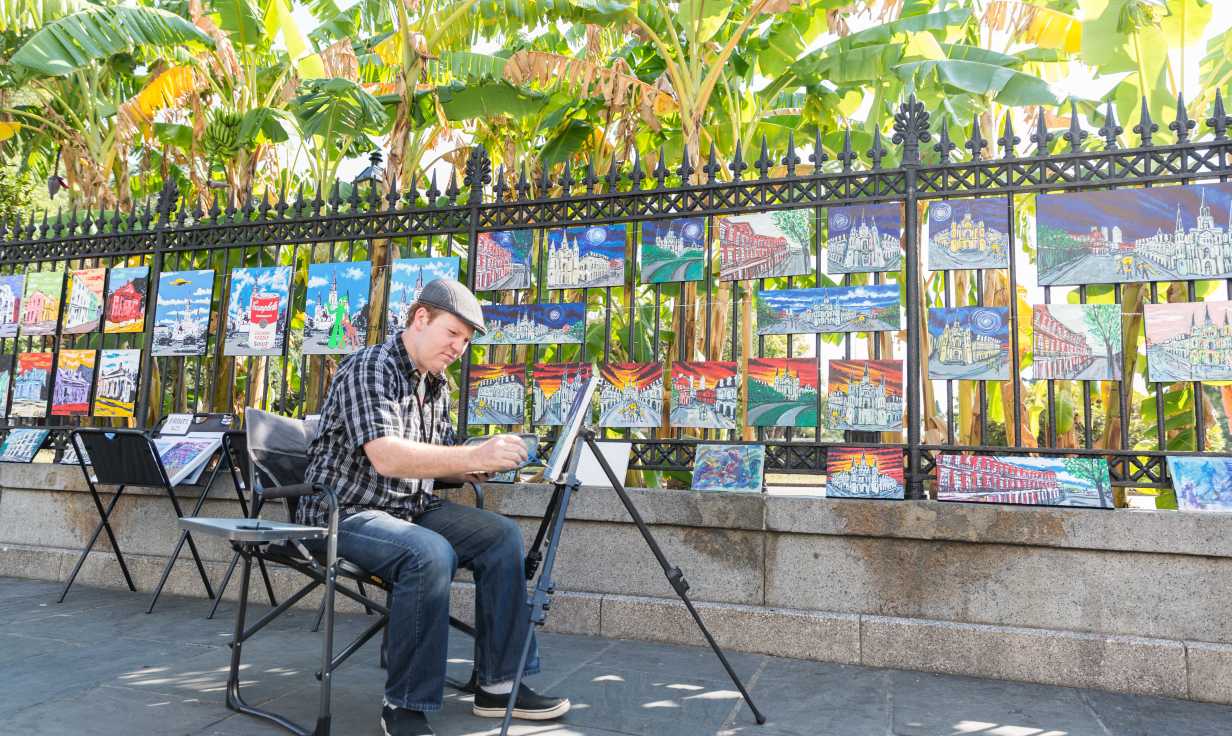 Jackson Square- Local Art