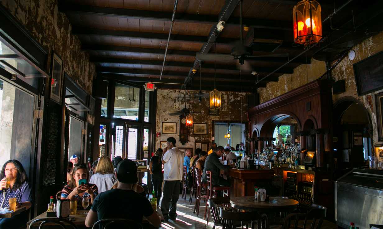 Napoleon House Dining Room with People