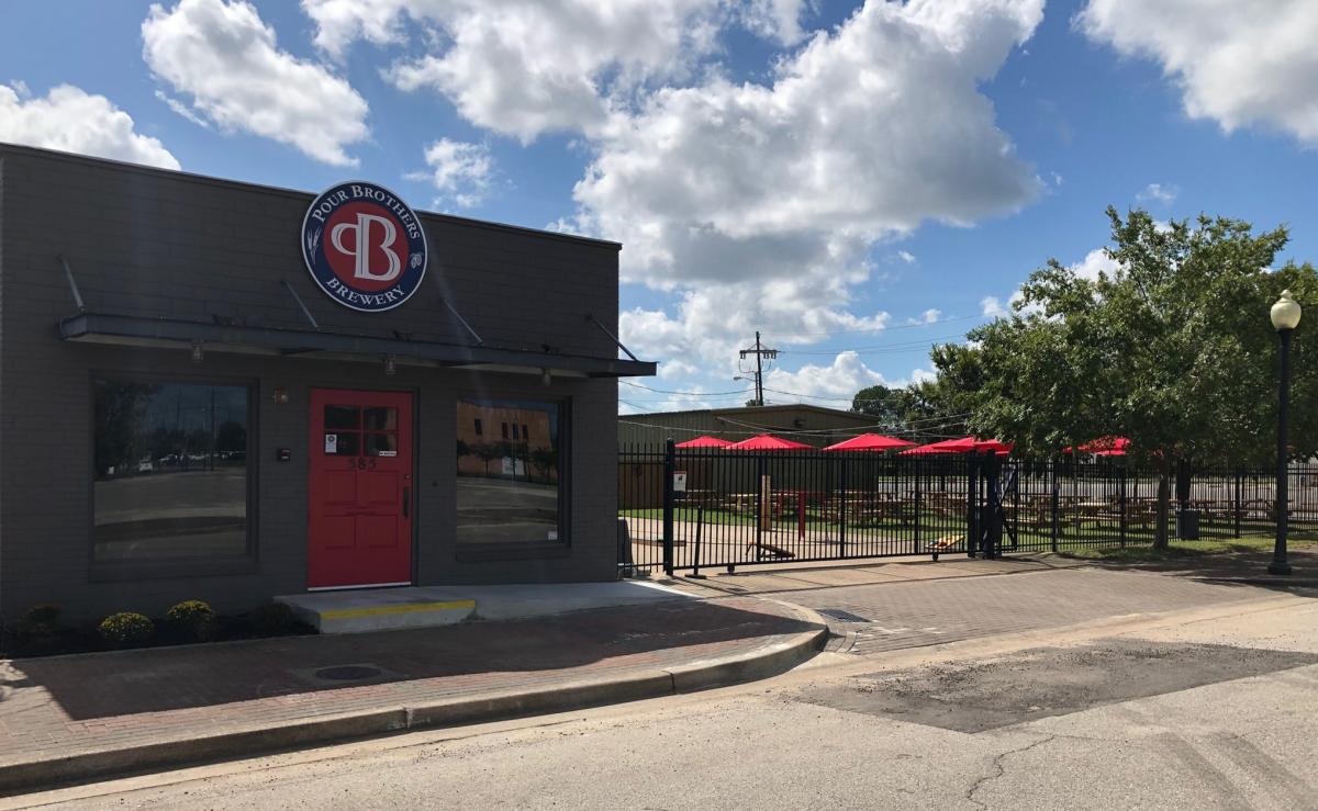 Exterior of Pour Brothers Brewery