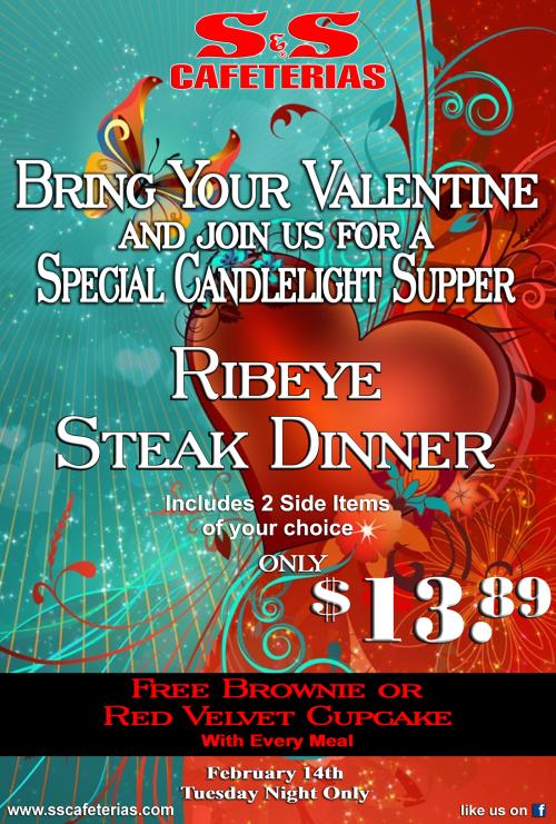 S&S Cafeteria Valentine's Day 2017