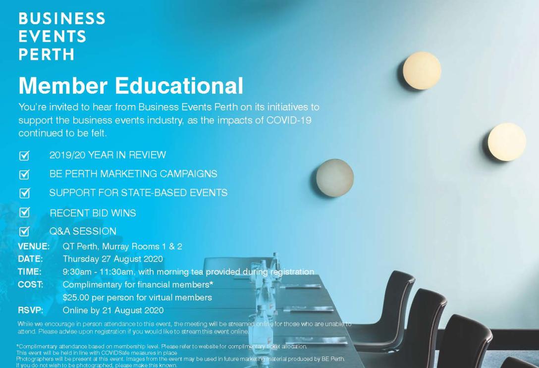 Business events perth events