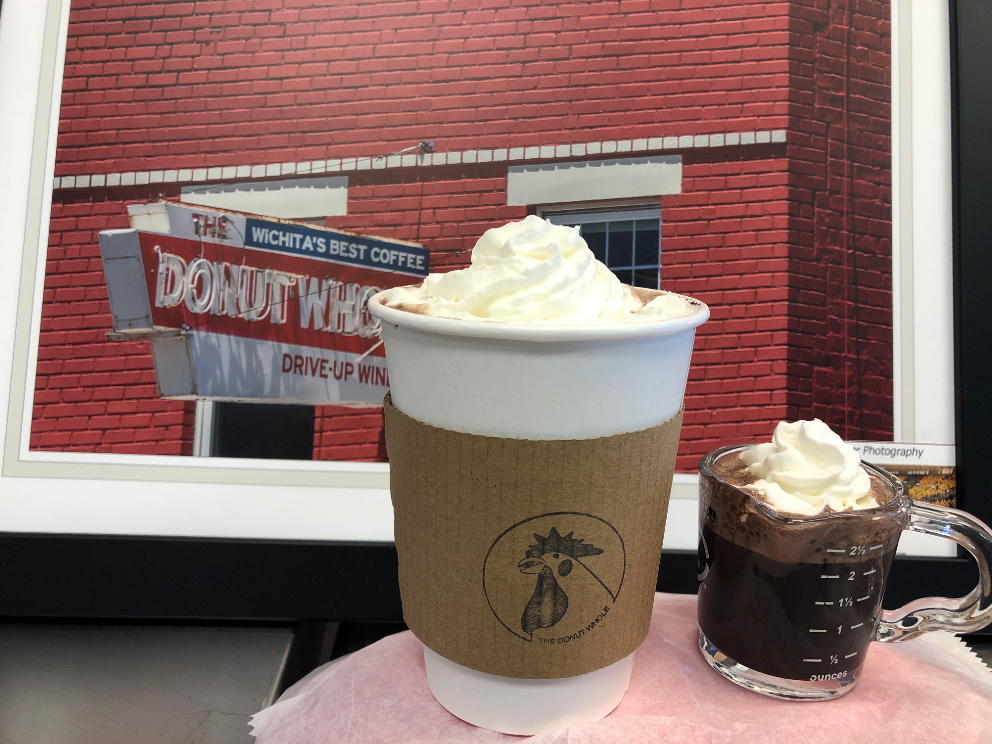 Hot Chocolate at the Donut Hole