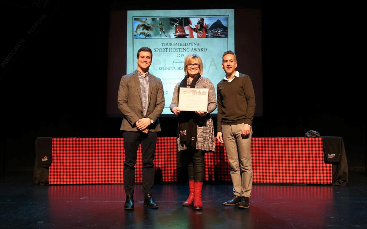 Kelowna Skating Club Sport Hero Award Presentation