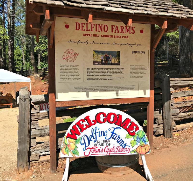 Delfino Farms Sign