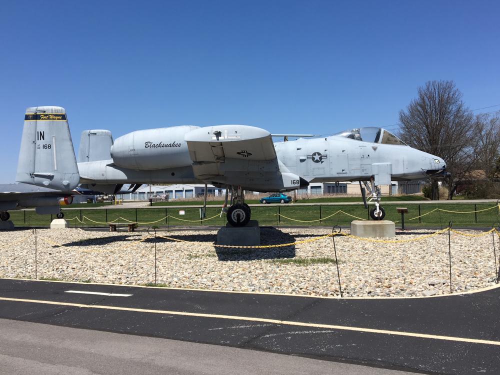 A-10 jet at 122nd FW