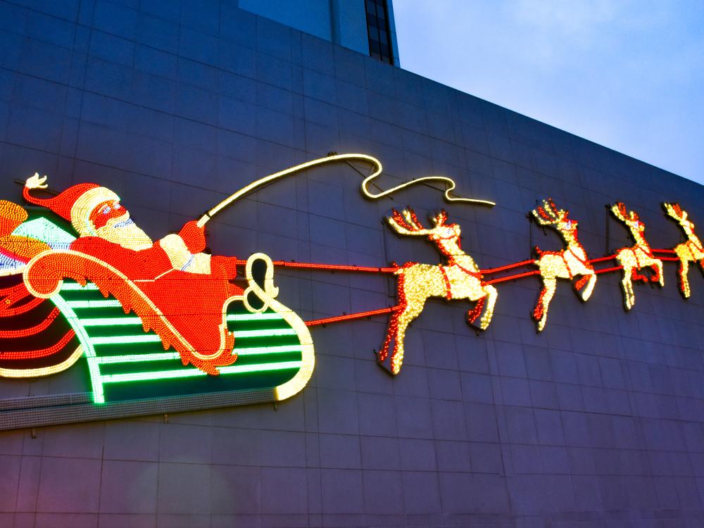Santa Holiday Display