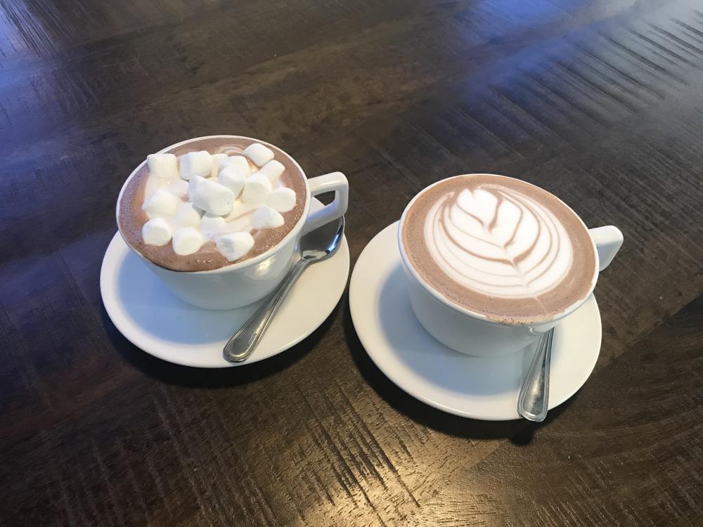 Leslie Coffe Co Hot Chocolate