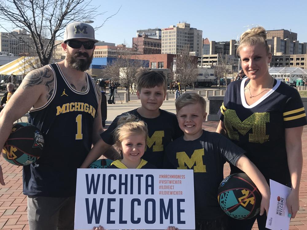 NCAA Fans in Wichita