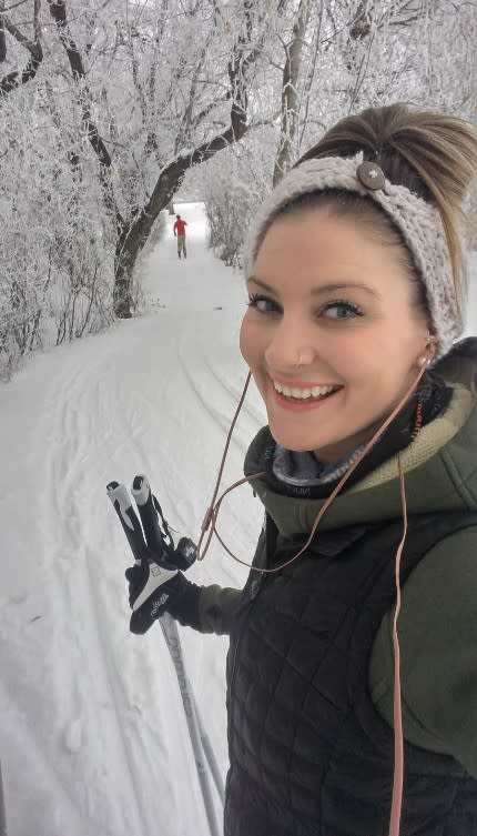 Cross county skiing in Saskatoon, SK