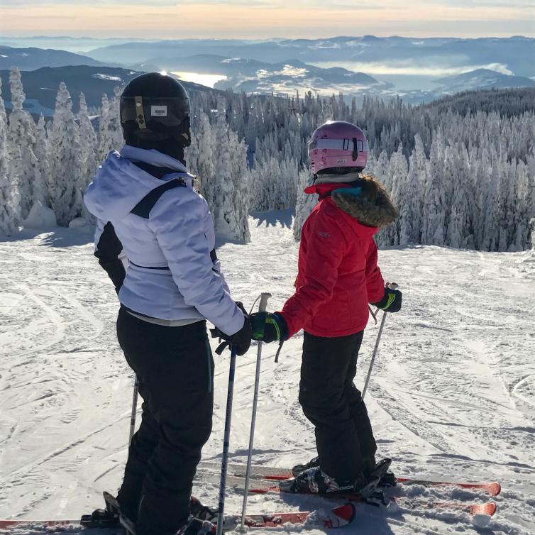 Skiing at SilverStar