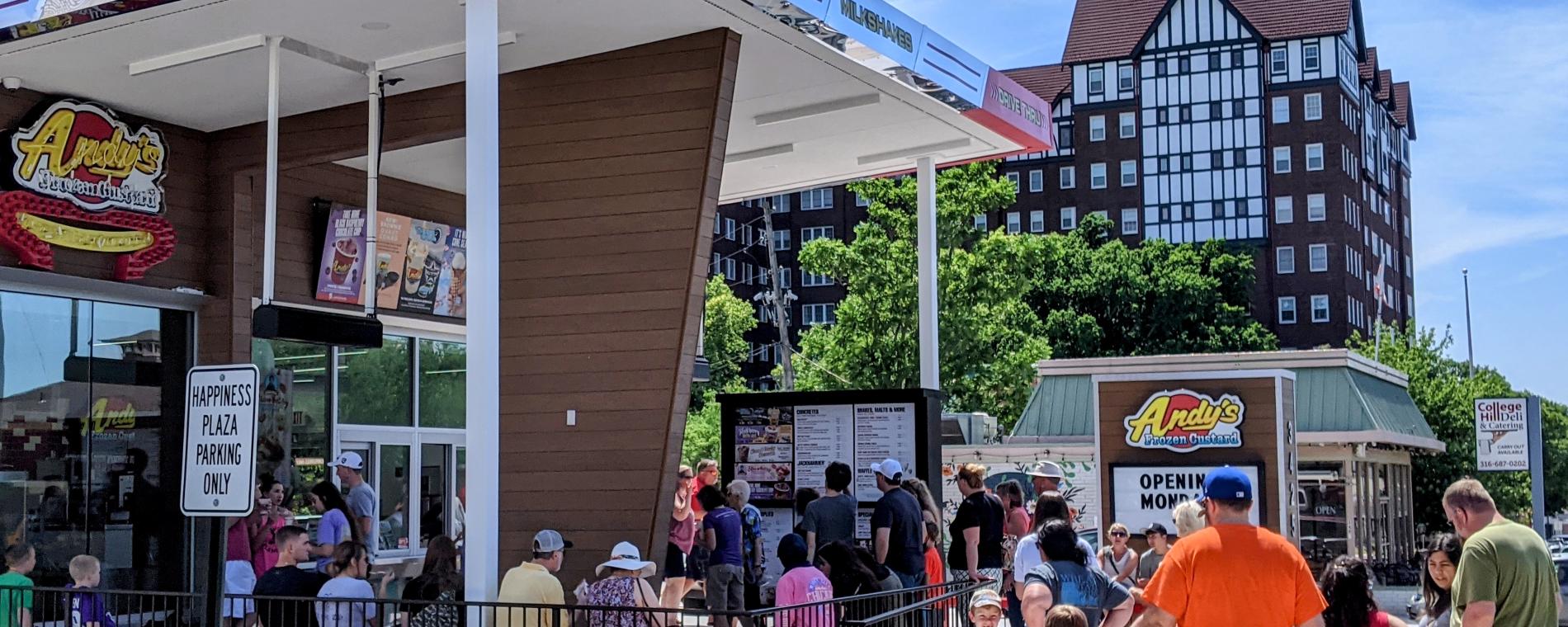Andy's Frozen Custard partner provided Visit Wichita Downtown Only