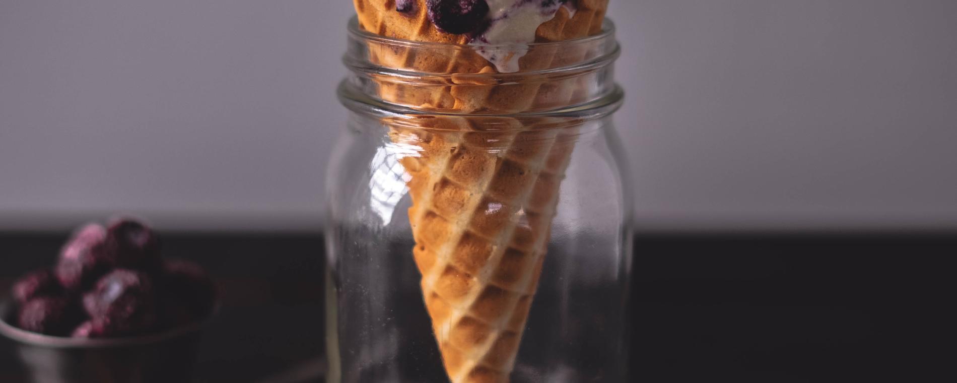 Blueberry Cheesecake Ice Cream