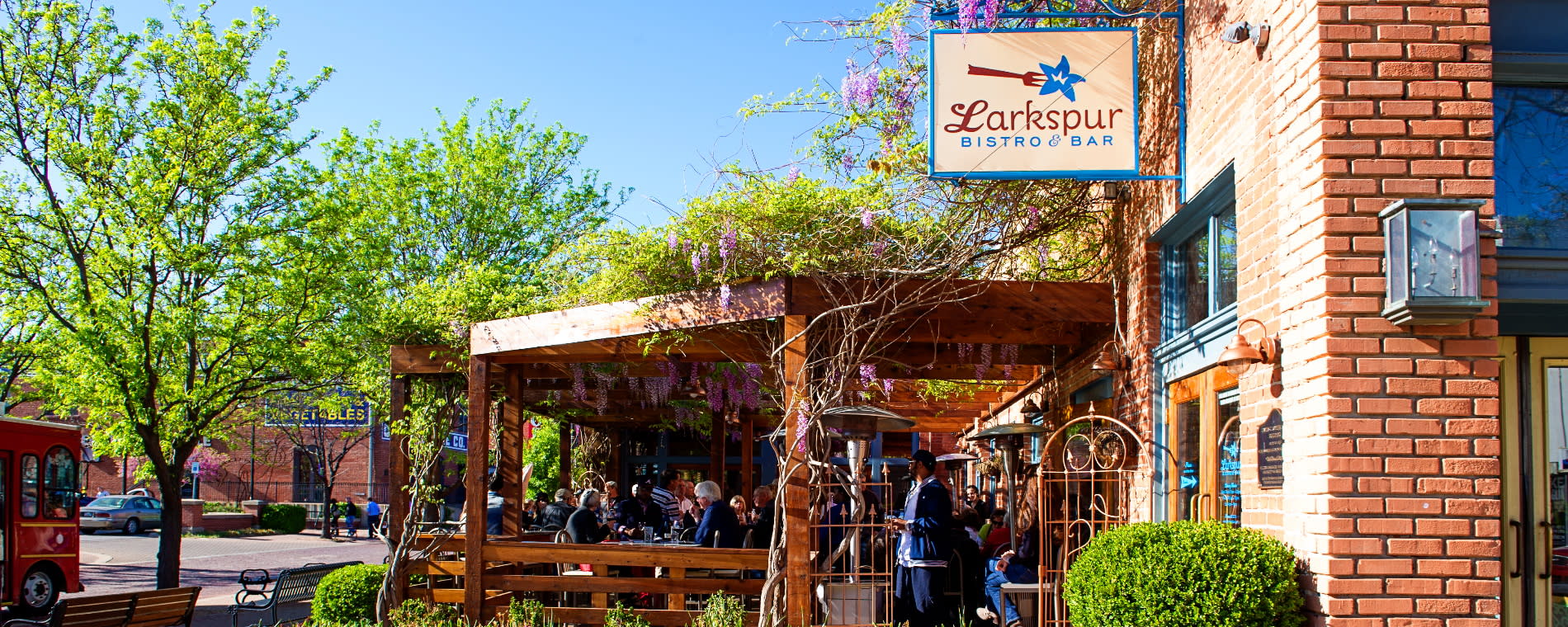Larkspur Patio