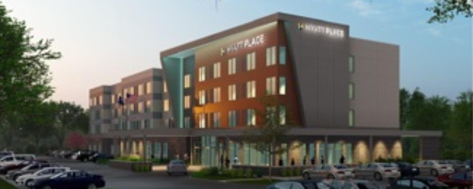 Hyatt Place outside Visit Wichita