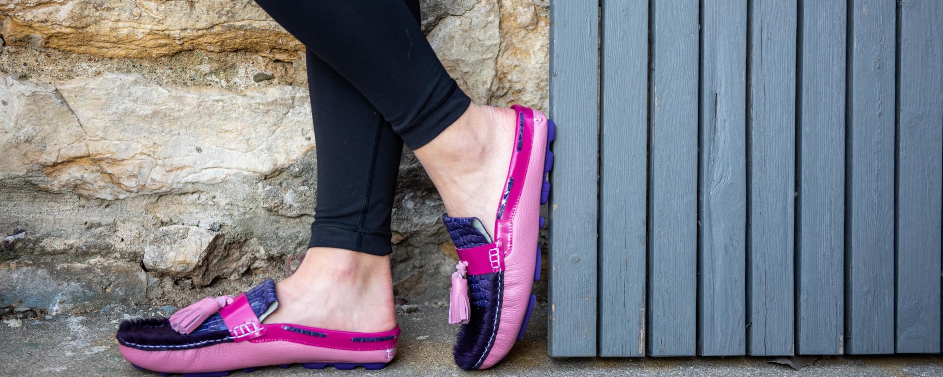 Purple Shoes Aida Stenholm