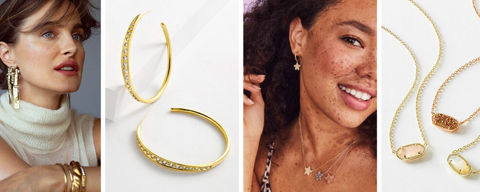 Collage of jewelry