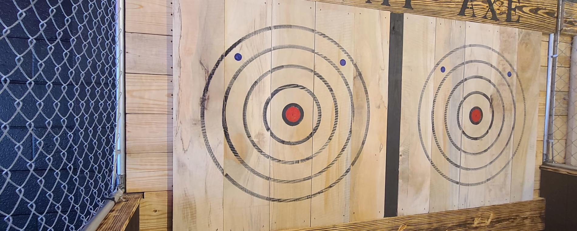 Targets Kiss My Axe Throwing