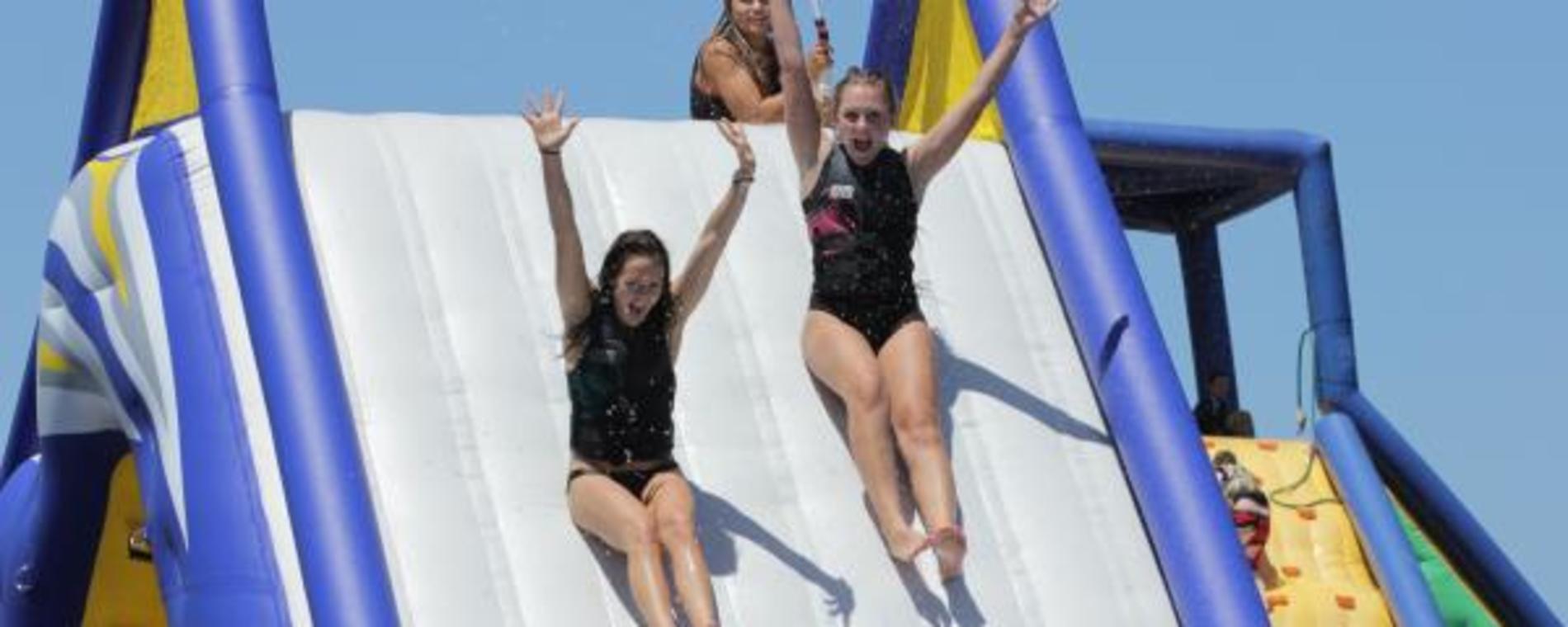 Splash water slide Visit Wichita