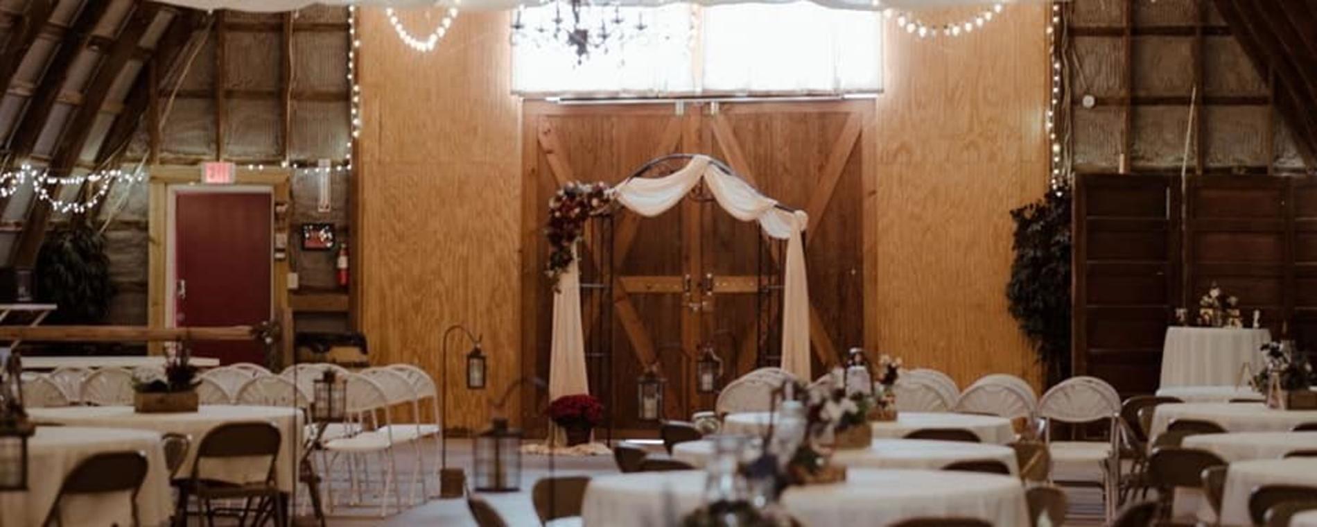 Wedding Setup Fulton Valley Farms