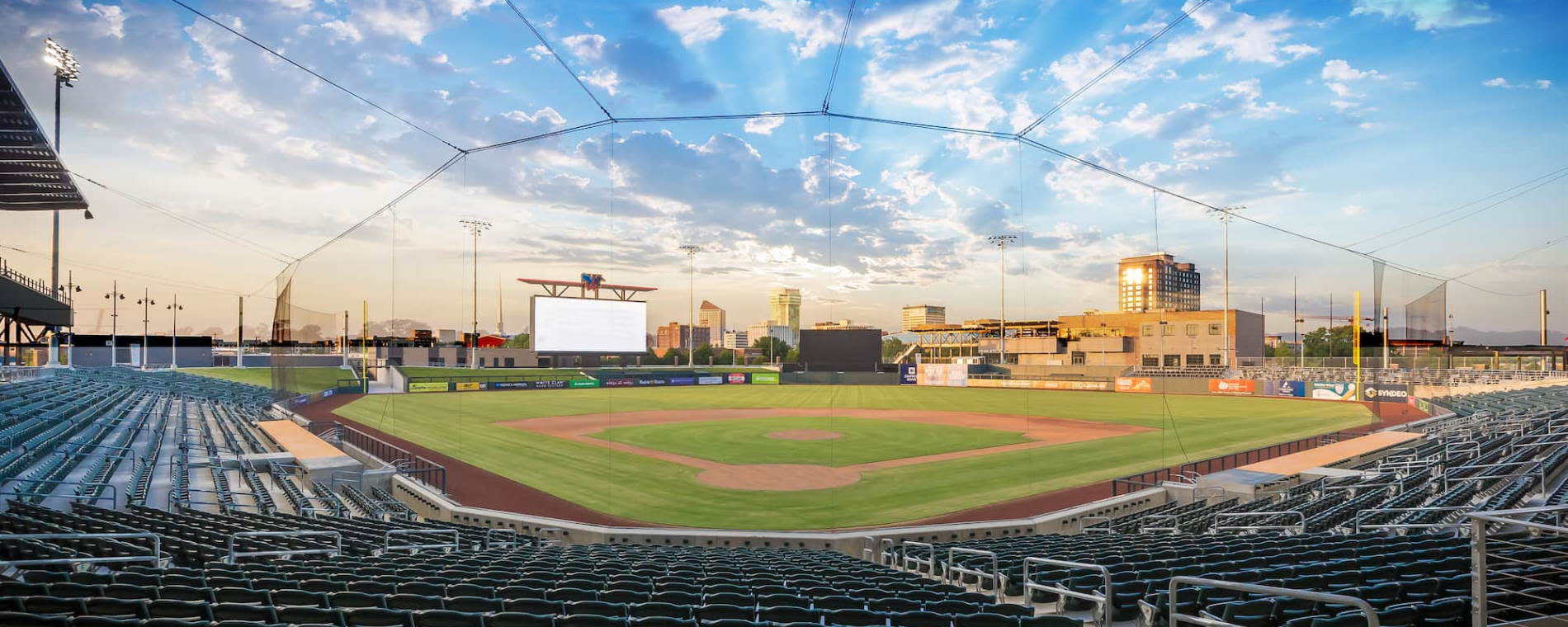 Riverfront Stadium in Wichita