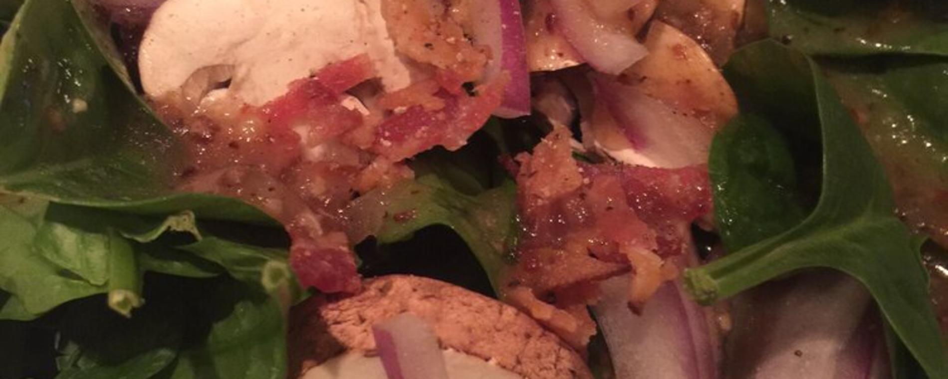 Greystone spinach salad Visit Wichita