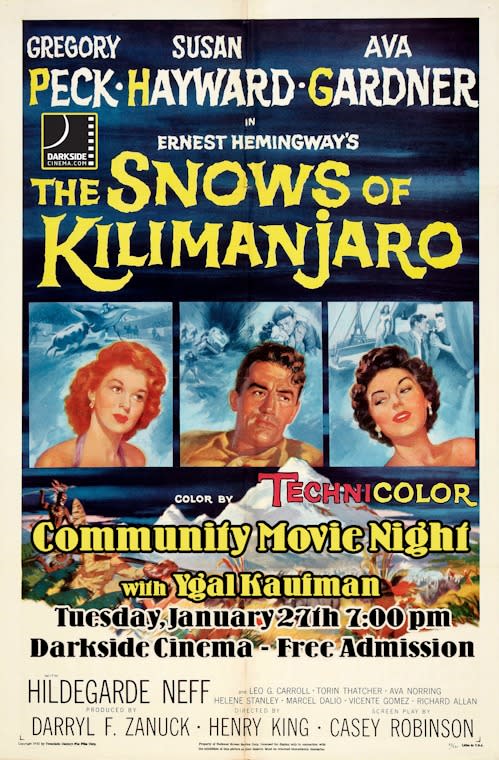 Snows of Kilimanjaro Movie poster