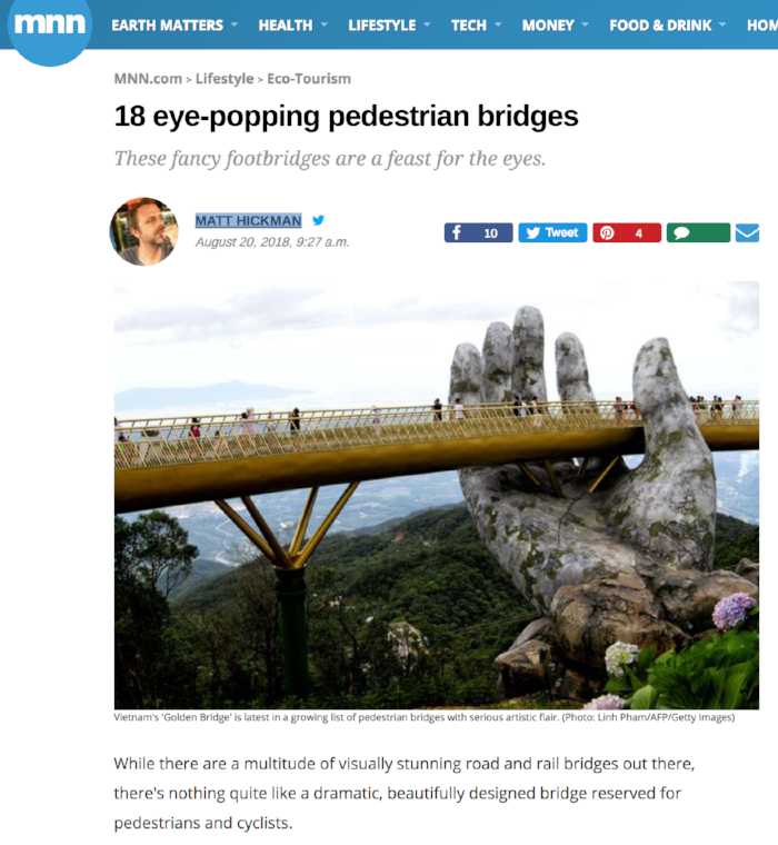 18 Eye-Popping Pedestrian Bridges - MNN.com