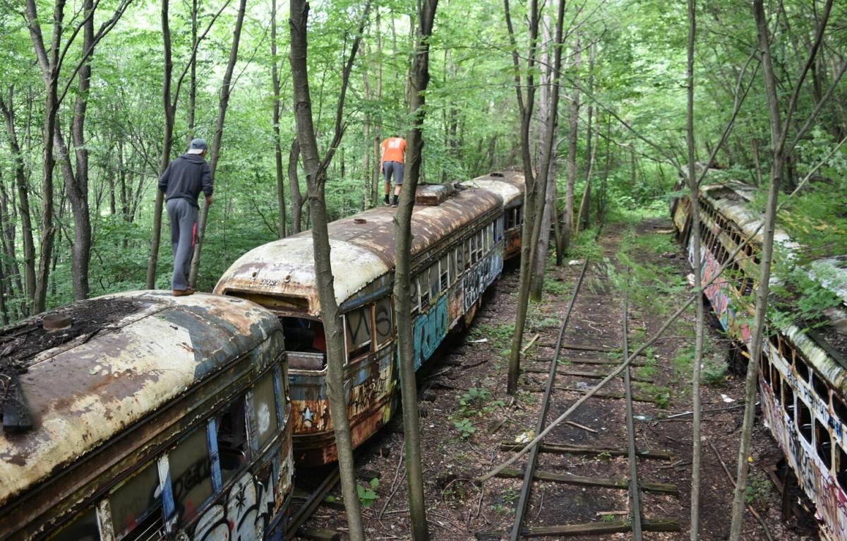Stranger Things In The Laurel Highlands Discover windber trolley graveyard in windber, pennsylvania: stranger things in the laurel highlands