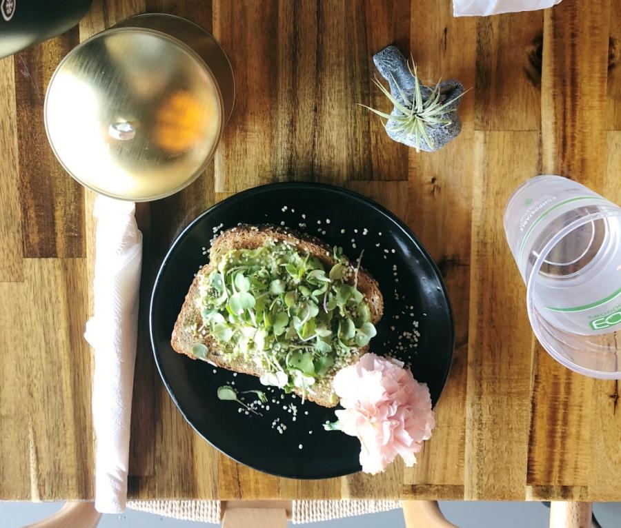 Avocado Toast at Fresh Starts Cafe