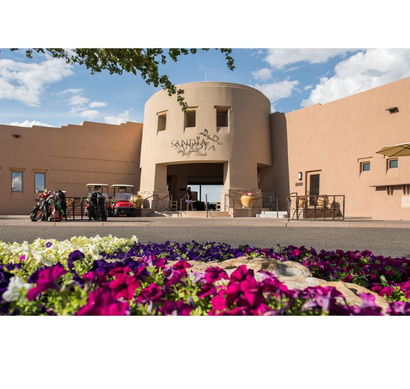 Sandia Golf Club Entrance