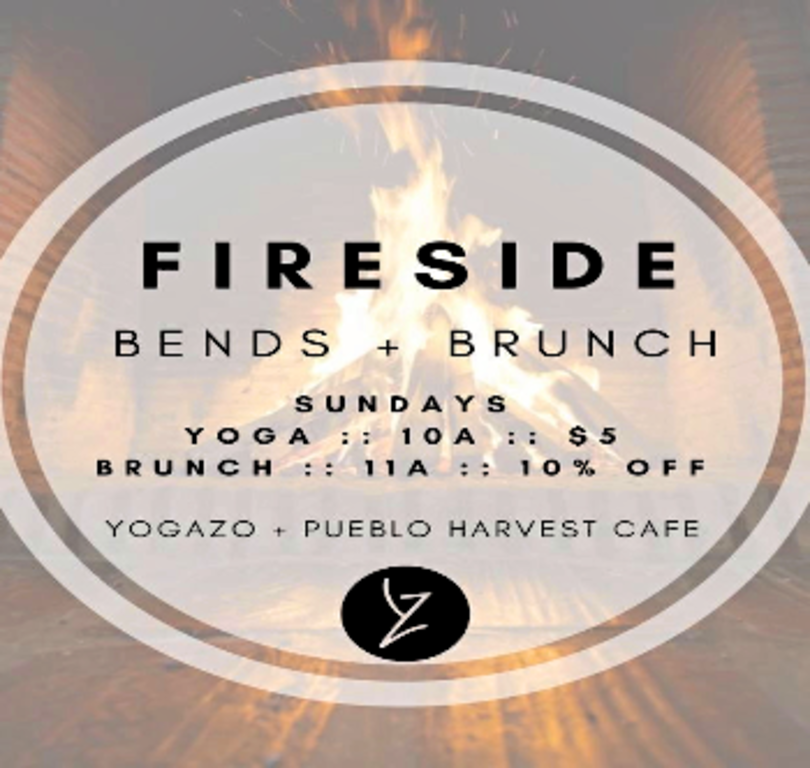 Class Fireside Bends And Brunch With Yogazo