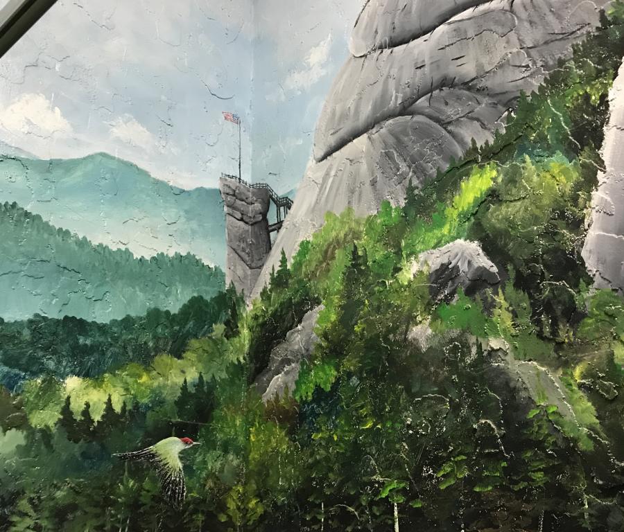 Chimney Rock State Park Mural