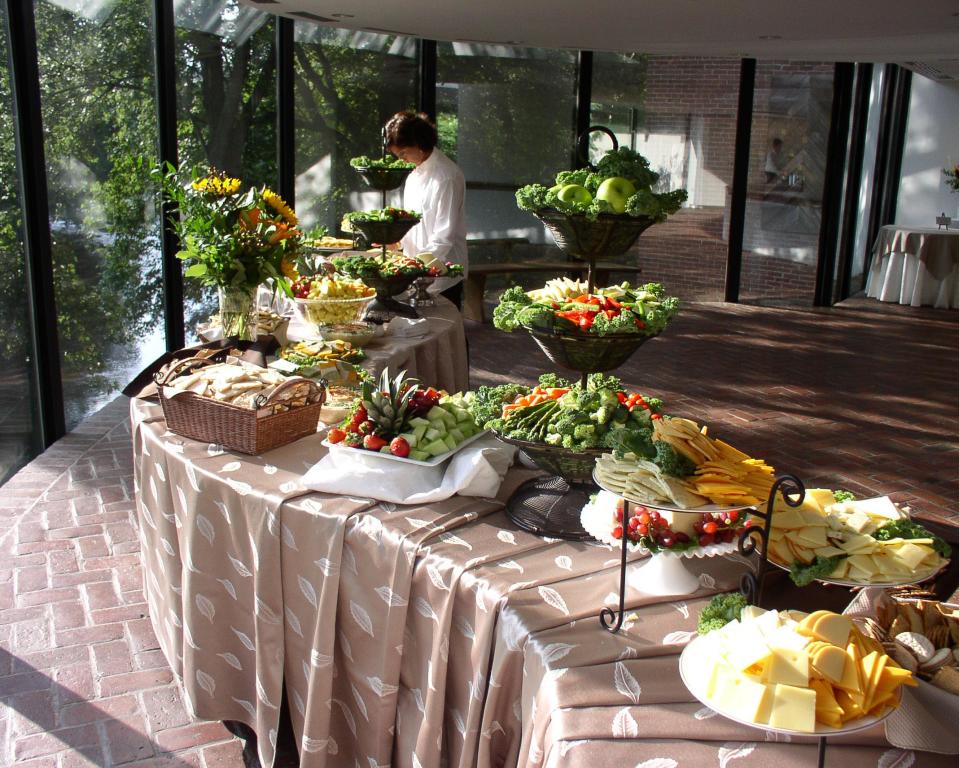 On-site event catering at the Brandywine Museum of Art