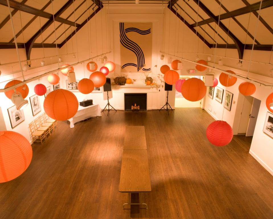 Hagley Soda House-Gallery Decorated with Lanterns