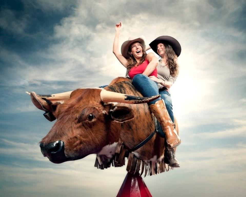 Fiesta Time & Amusements Inflatable Bull Rental