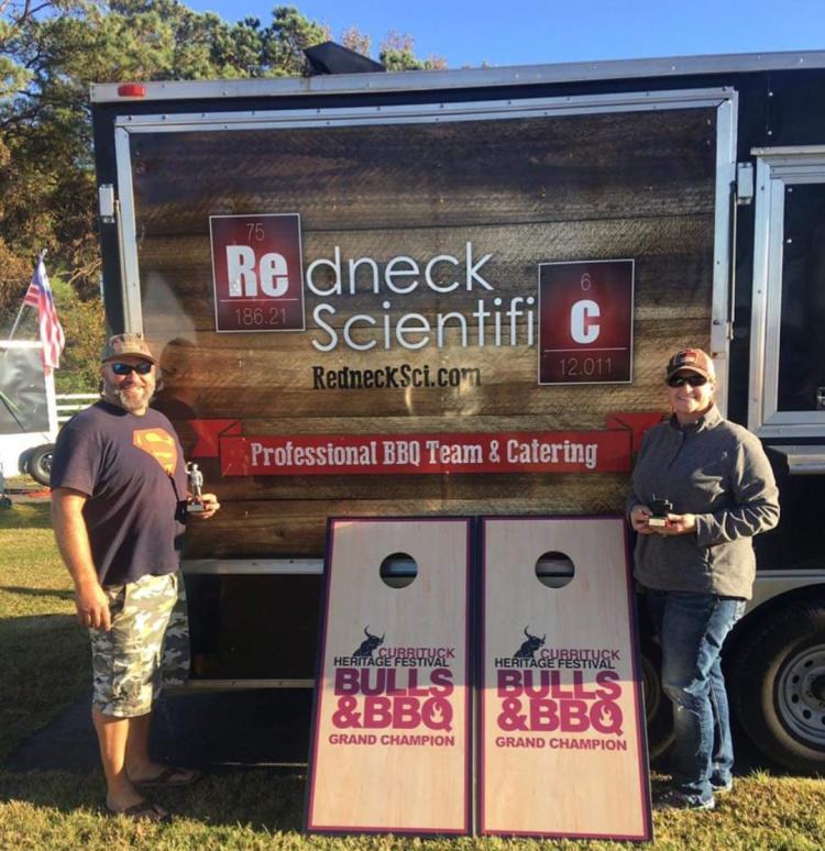 Roxanne and Jerry Winning Bulls & BBQ Comp