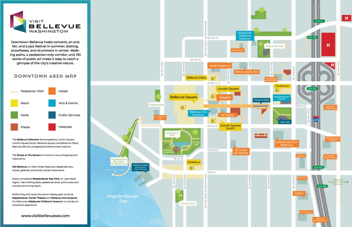 Bellevue Maps & Travel Information