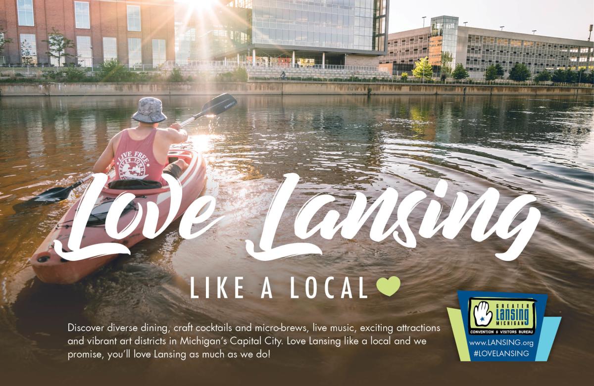 2019 Greater Lansing, Michigan Leisure Ad