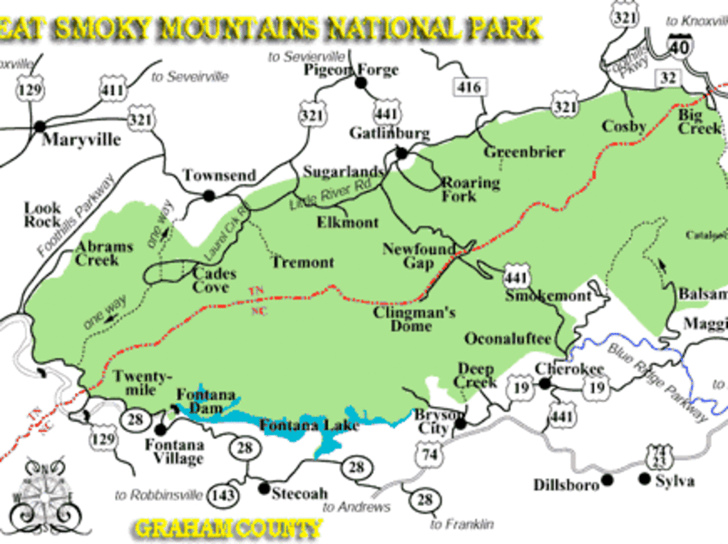 Great Smoky Mountains National Park Plan your trip to the great smoky mountains national park and go on unforgettable hikes, see beautiful waterfalls, unique wildlife and enjoy scenic drives. great smoky mountains national park