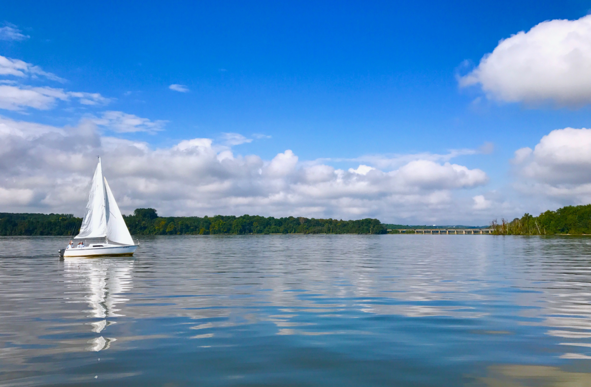 sailboat on open waters