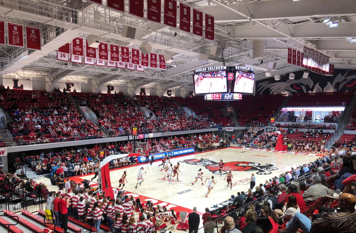 New Reynolds Coliseum Seating Chart