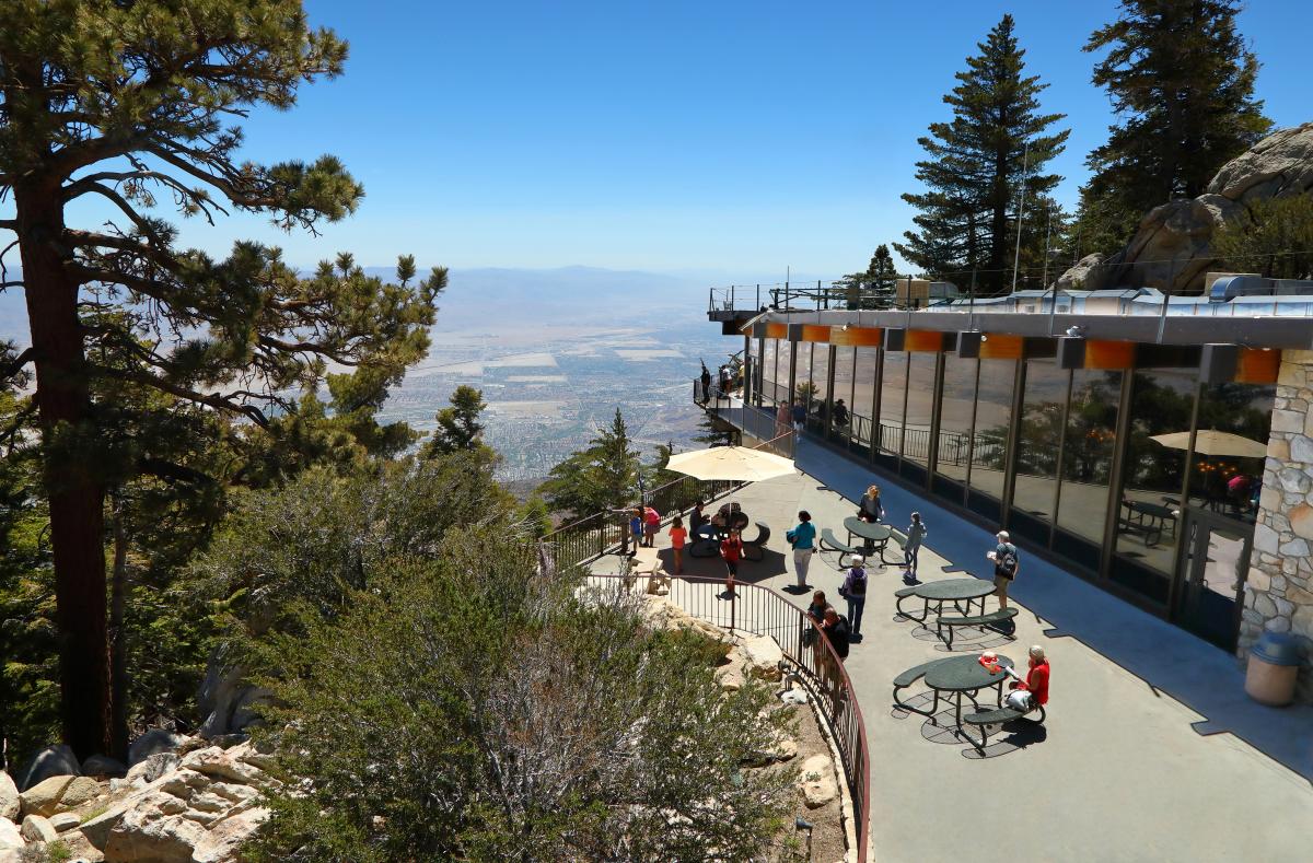 Observation Deck at Palm Springs Aerial Tramway