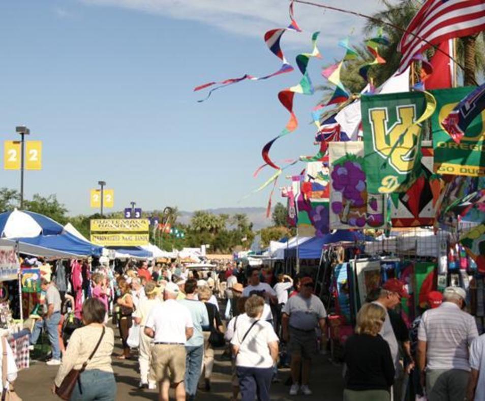 The Street Fair At College Of Desert