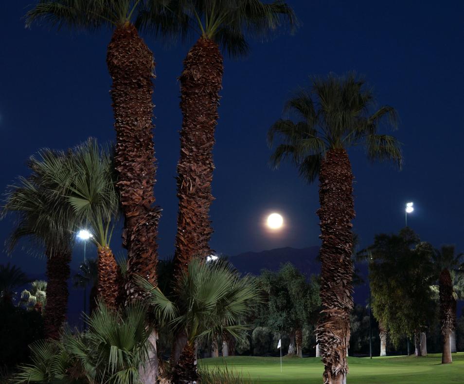 The lights at indio golf course