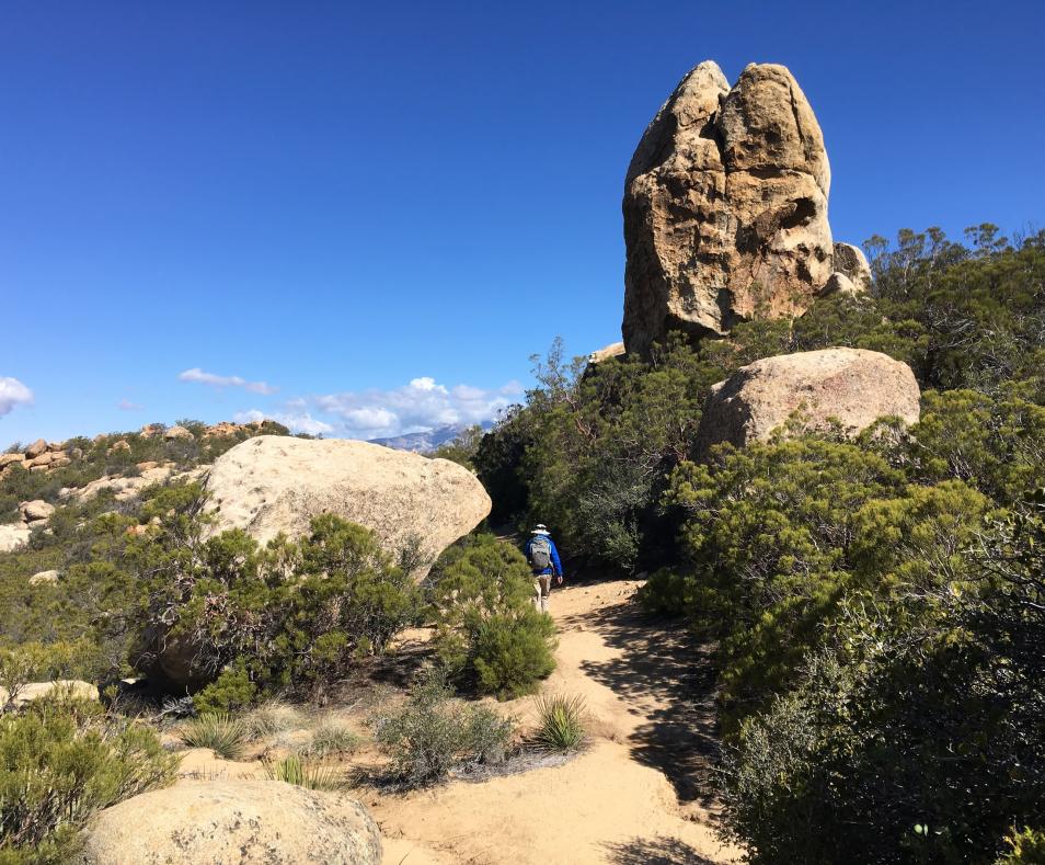 Garner Valley on the Pacific Crest Trail