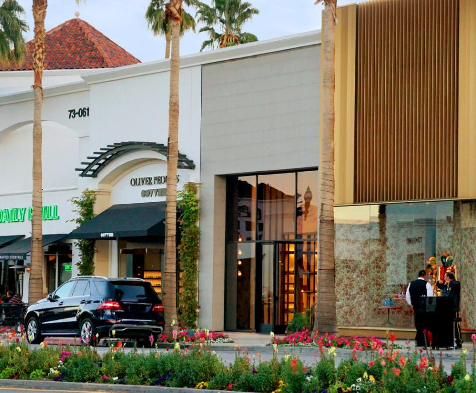 Map Of El Paseo Palm Desert The Shops on El Paseo