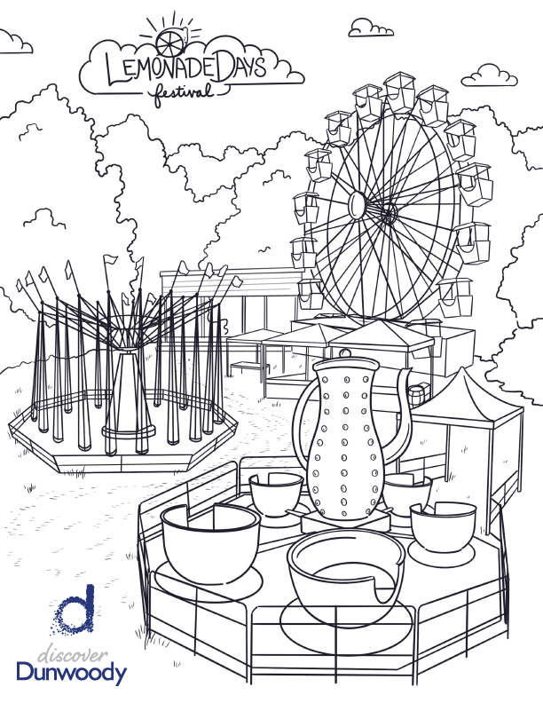 Lemonade Days Coloring Page Full