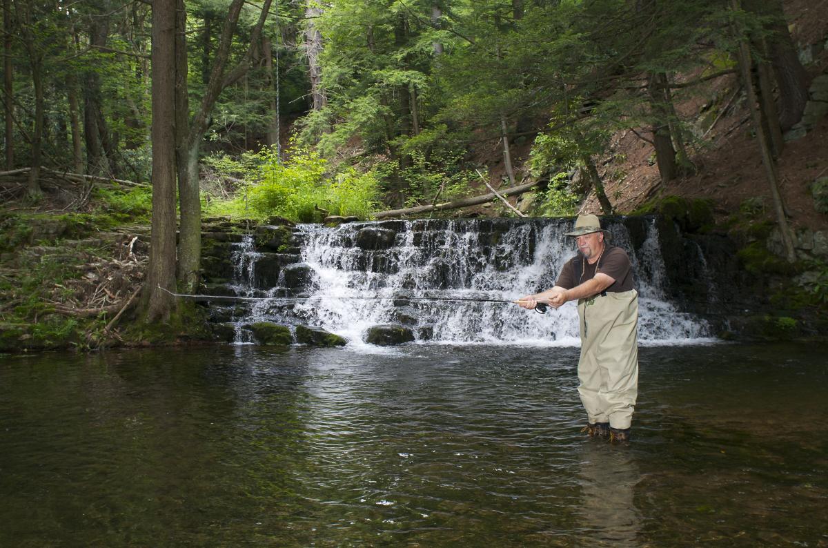 Fly fishing poconos