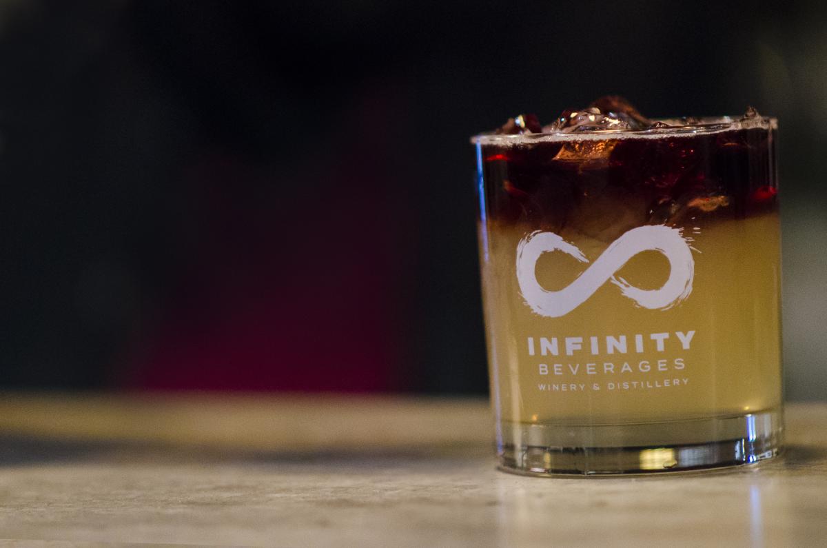 Infinity Beverages Winery and Distillery cocktail