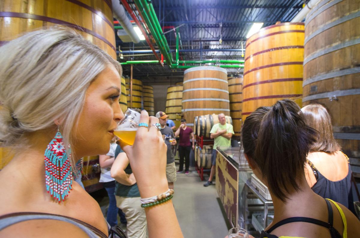 Beer Tasting At New Belgium In Fort Collins, CO